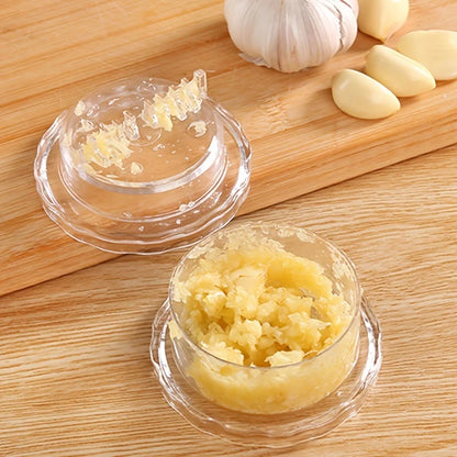 Manual Garlic Press and Roll Crusher, Multifunctional Chopper