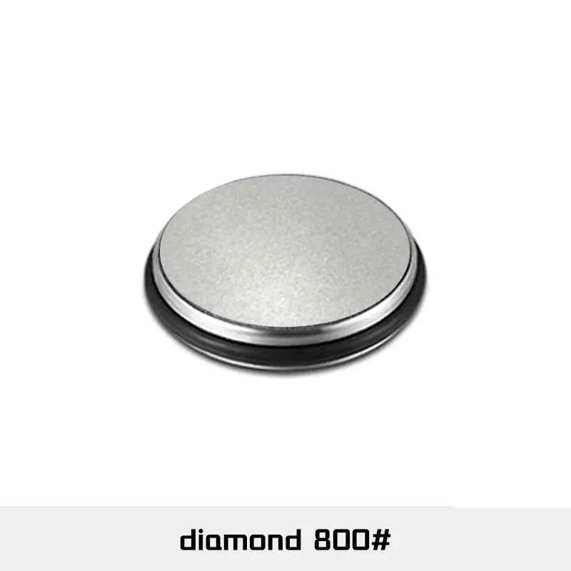 Rolling Knife Sharpener Double Sided Diamond Sharpening Stone 15/20° Degree Magnetic Angle Roller Sharpening for Kitchen Knives