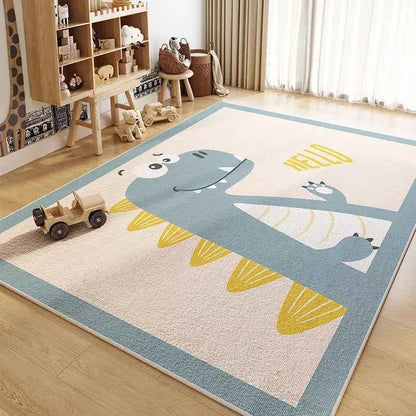 VIKAMA Children's Room Carpet Living Room Study Toy Reading Area Baby Crawling Mat Bedroom Anti-Slip Floor Mat Home Decoration