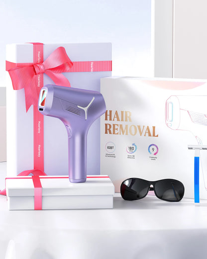 IPL Hair Reduction Device, 5.2cm² Window, 9 Levels