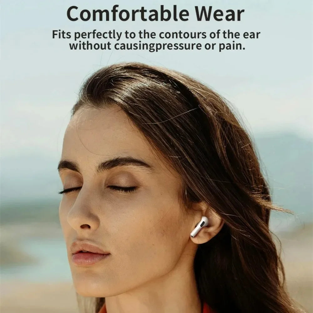 TWS Wireless Earbuds – Bluetooth 5.3, 14mm HiFi, IPX7 Waterproof, 40H Battery, Noise Cancelling Mic