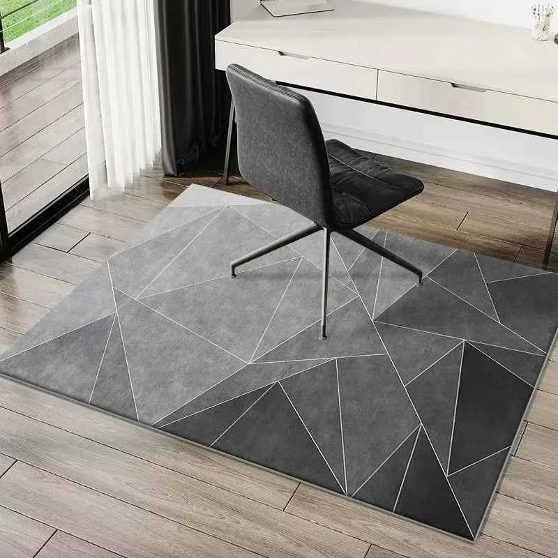 VIKAMA Best-Selling Crystal Velvet Carpet Home Study Computer Chair Protection Pad High-End Durable Rug, Wholesale Home Decor