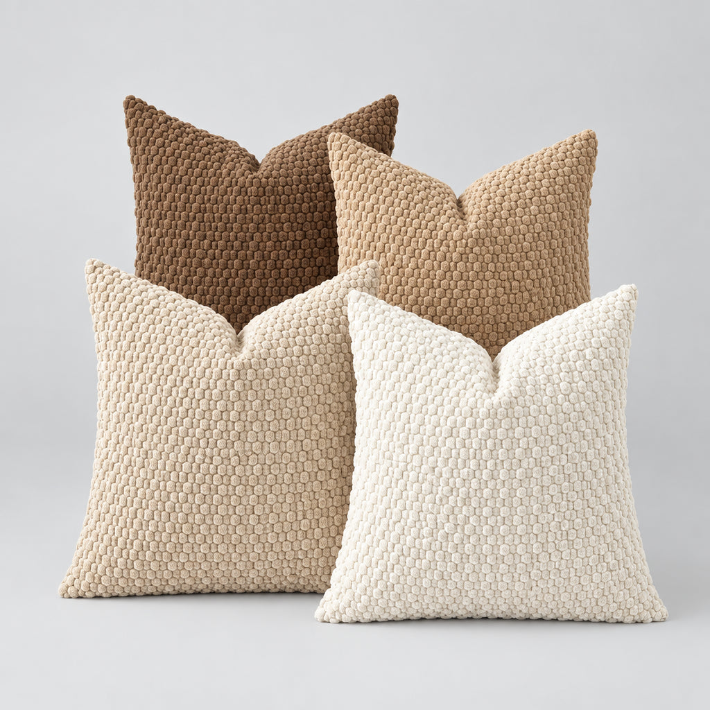 Soft Velvet Cushion Cover for Sofa, Bed & Chair