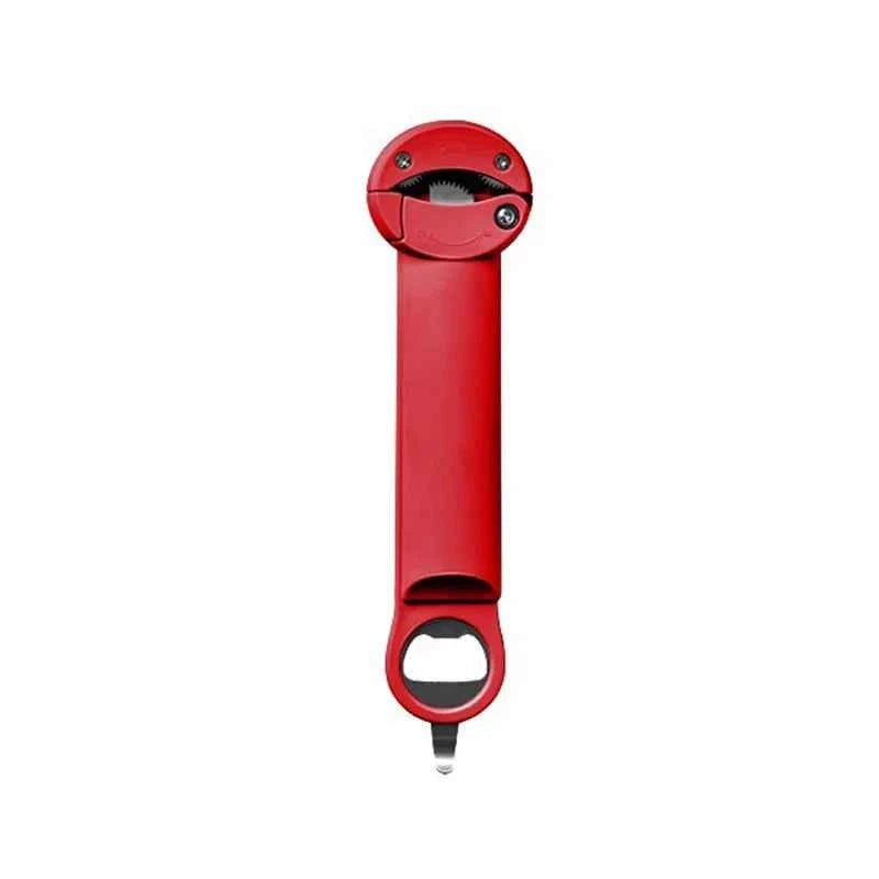 Stainless Steel Magnetic Lid Opener Multifunctional Bottle Opener for Diam 2.5-9.5cm Adjustable WineBeer Can Opener Kitchen Tool