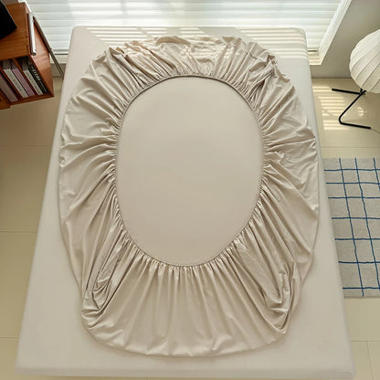 Solid Color Fitted Sheet | Single to Queen