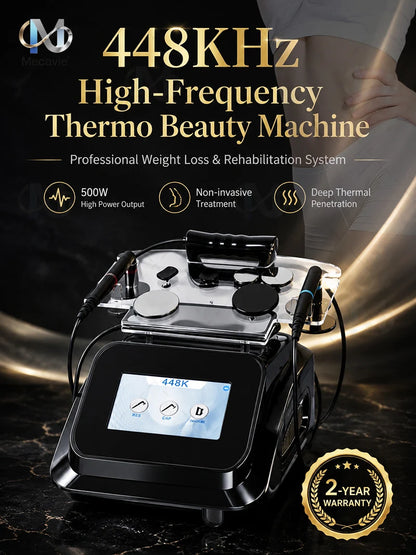 448KHz RF Device, Multi-Handle EMS Beauty System