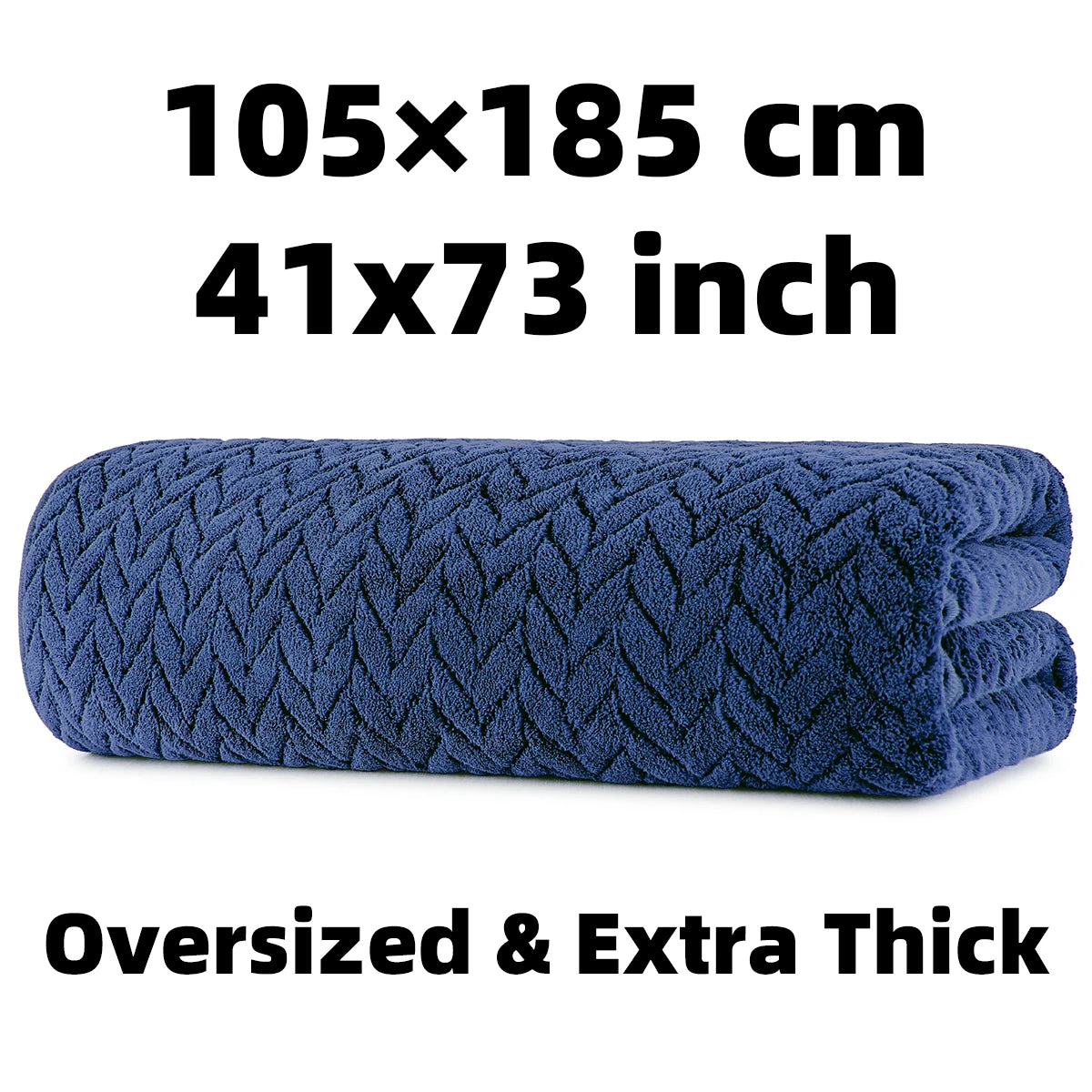 1 Thick, Extra-Large Quick-Drying Towel, 105x180cm, Enlarged and Thickened - Bath Towel