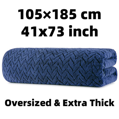 1 Thick, Extra-Large Quick-Drying Towel, 105x180cm, Enlarged and Thickened - Bath Towel