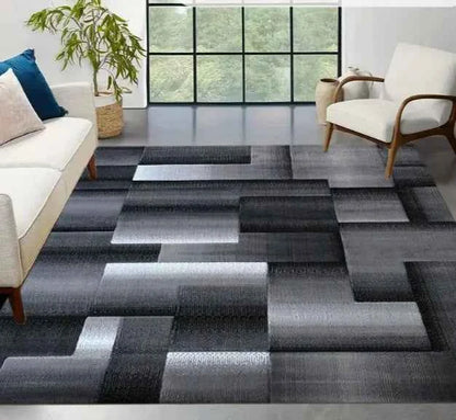 Geometric Large Carpet Light Luxury European and Carpet Home Sofa and Tea Table Mat Indoor Outdoor Carpet Floor Mat Decoration