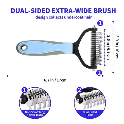 Undercoat Deshedding Brush & Knot Cutter