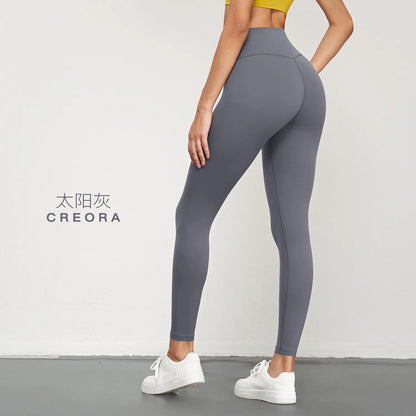 Women’s High Waist Butt Lift 7/8 Yoga Leggings — Naked Feeling