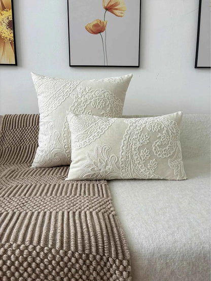 1pc, Embroidery Throw Pillow Without Insert, Decorative Throw Pillow Cushion, For Living Room Bedroom Sofa Home Decor