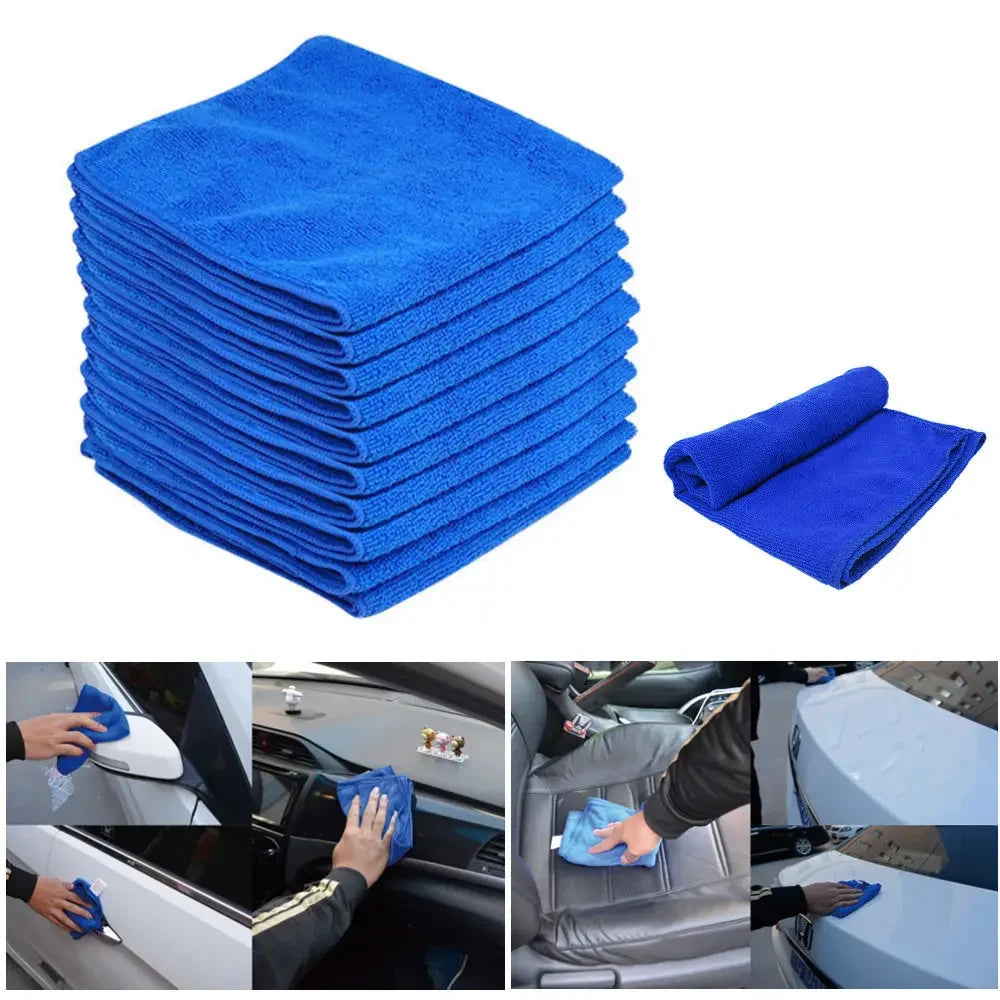 Microfiber Car Wash & Detailing Cloths, Multi-Pack
