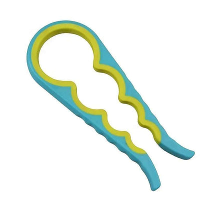 4-in-1 Easy-Grip Can Opener for Elderly - Senior-Friendly Kitchen Gadget & Thanksgiving Gift, Dishwasher Safe Home Essentials