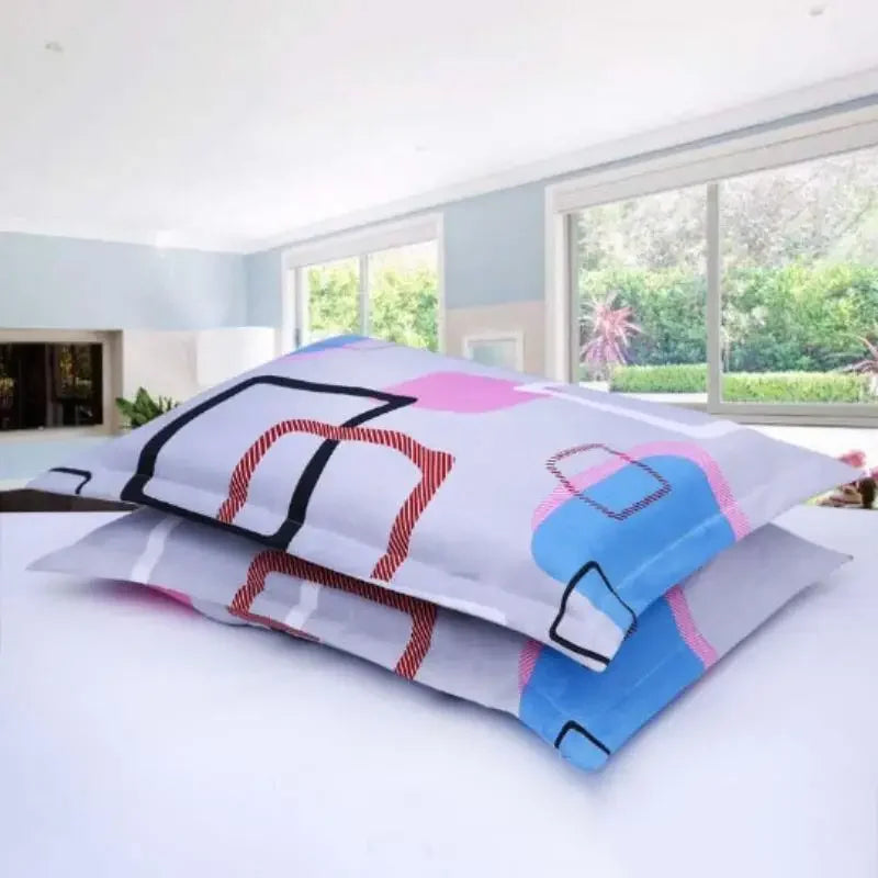 3D Geometric Envelope Pillowcase, 48x74cm