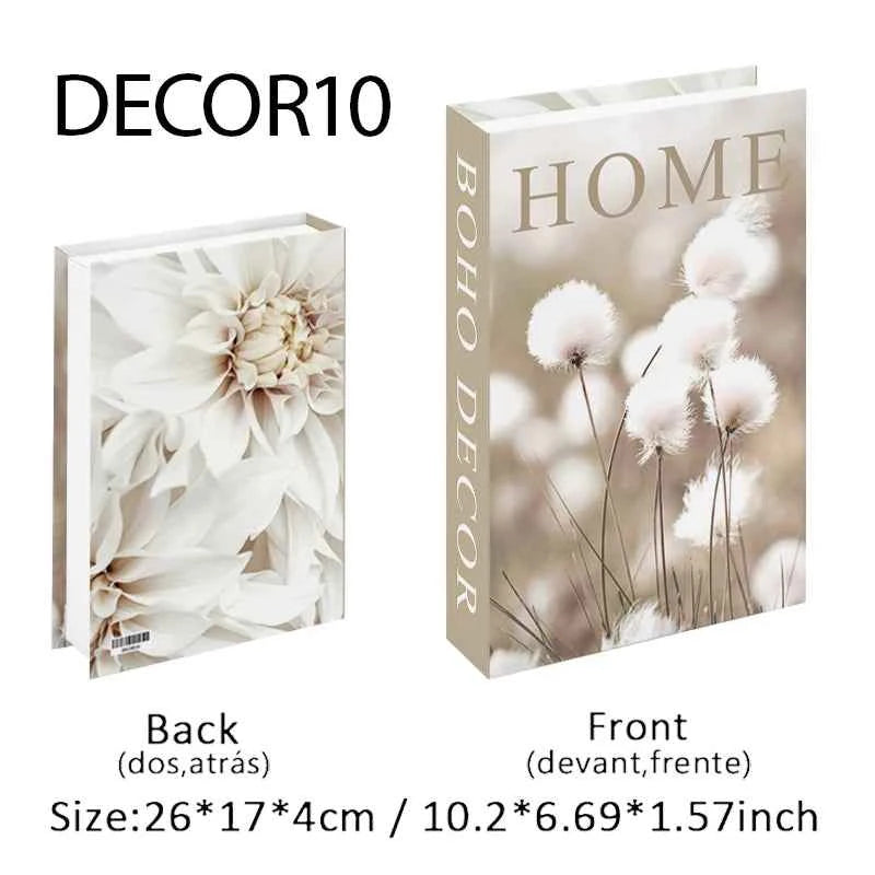 Decorative Faux Books Storage Box Coffee Table Hotel Bedroom Living Room Bookshelf Home Decor Interior Aesthetics Shooting Props