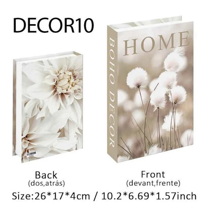 Decorative Faux Books Storage Box Coffee Table Hotel Bedroom Living Room Bookshelf Home Decor Interior Aesthetics Shooting Props