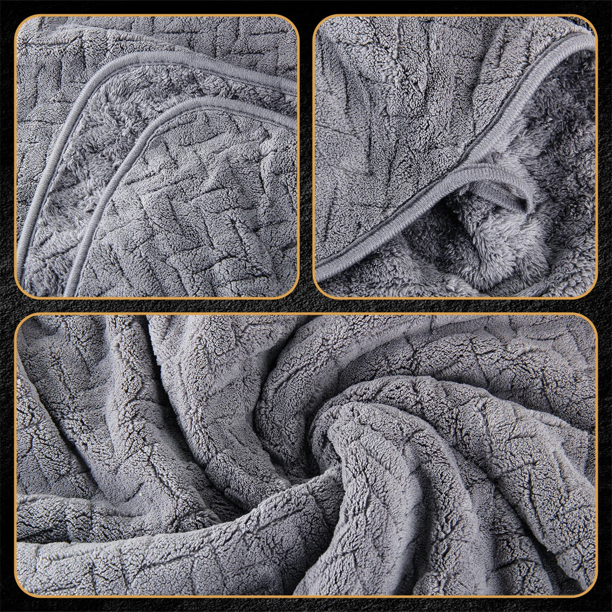 1 Thick, Extra-Large Quick-Drying Towel, 105x180cm, Enlarged and Thickened - Bath Towel