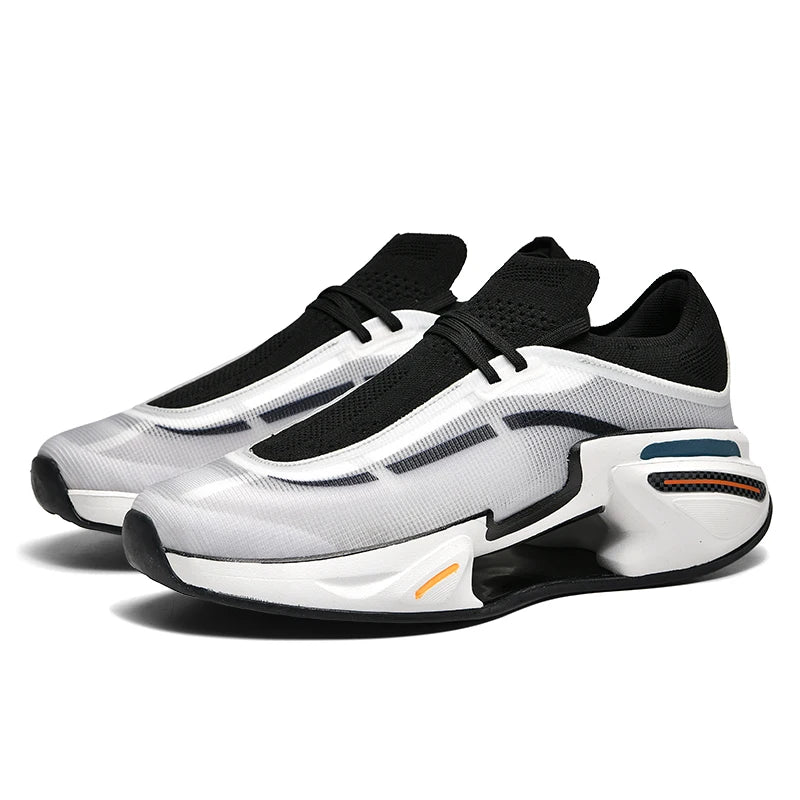 Men Basketball Shoes Breathable Outdoor Mesh Sports Shoes 2025 New Anti Slip Rebound Flat Basketball Boots for Men