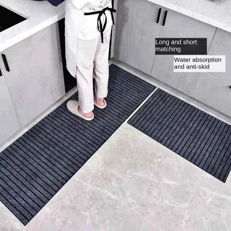 High Quality Entrance Door Mat Flooring Kitchen Entrance Mat Water and Oil Absorbent Anti-slip Mat Indoor and Outdoor Decoration