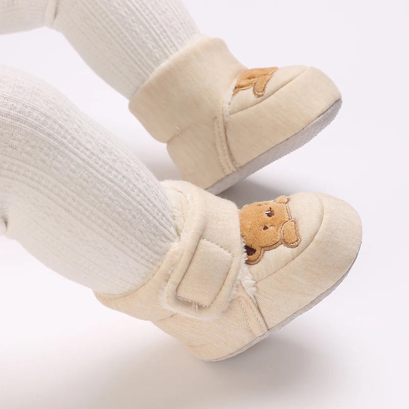 Cute Cartoon Cotton First Walker Shoes