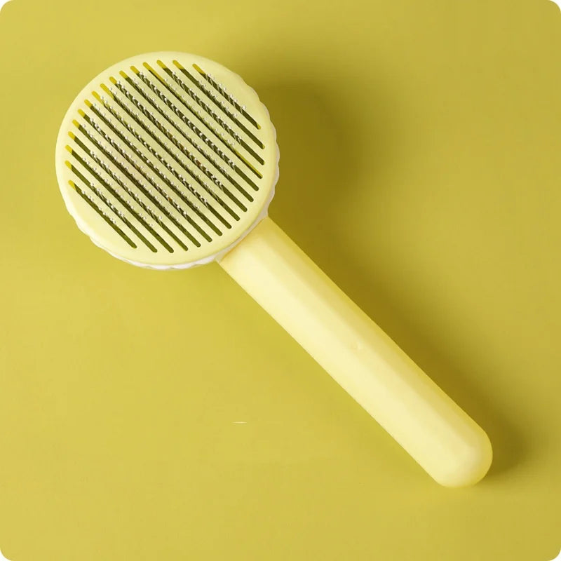 Self-Cleaning Needle Comb for Cats & Dogs