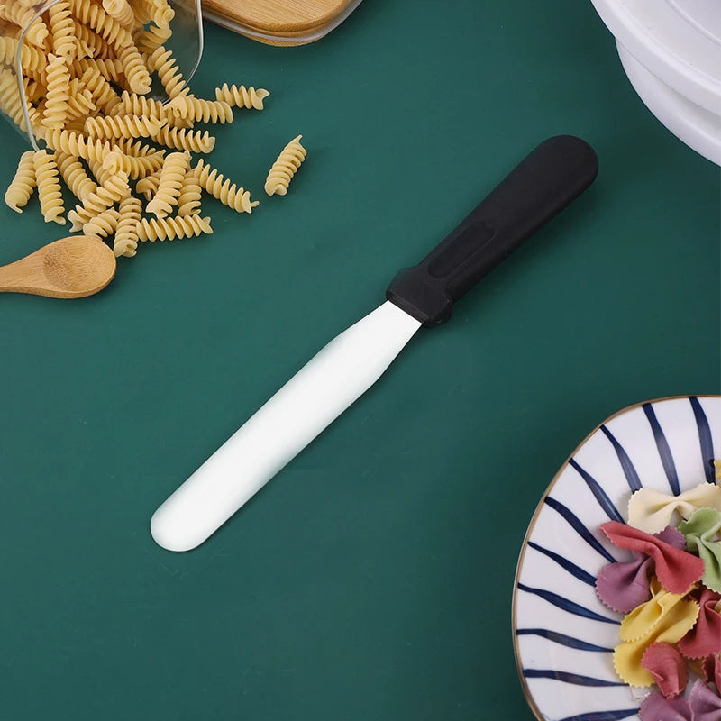 27cm Stainless Steel Cream Spatula Icing Smoother Frosting Knife Cake Decorating Tools Cake Butter Baking Kitchen Accessories