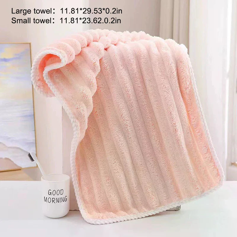 Soft Thickened Water Absorbent Bath Towel Household Wrap Towel Outdoor Beach