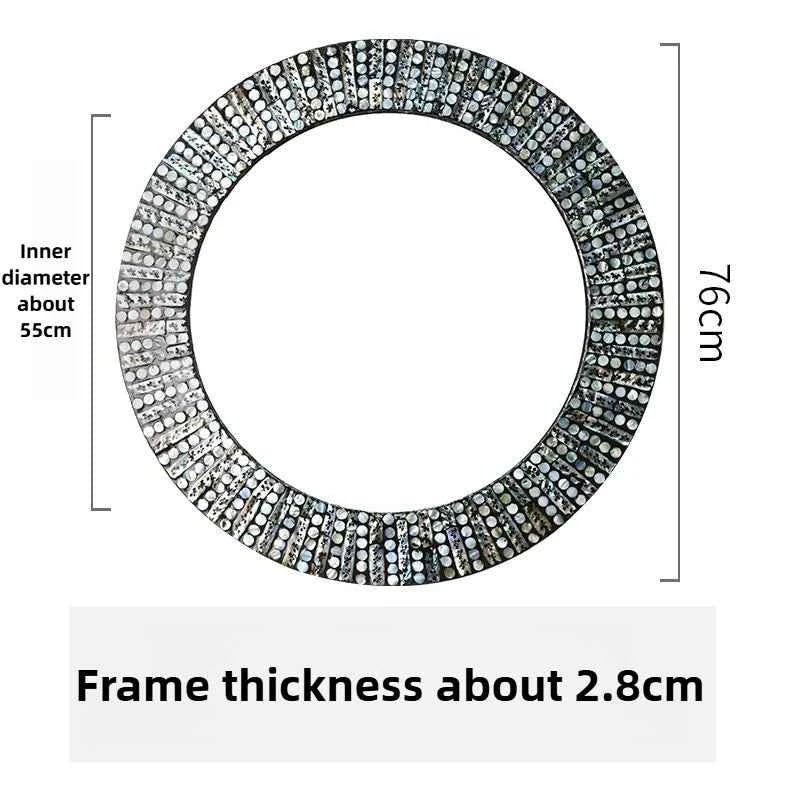 Wall Hanging Decorative Mirrors Living Room Glass Bedroom Decorative Mirrors Bathroom Aesthetics Makeup Mirror Room Decor