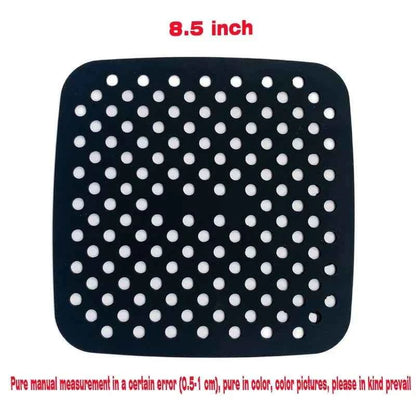 YS00032-Air fryer silicone non stick baking mat, pastry tools, oil mat, cake grill, kitchen accessories
