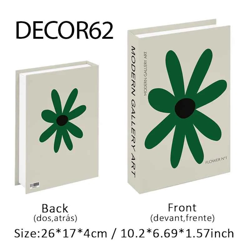 Decorative Faux Books Storage Box Coffee Table Hotel Bedroom Living Room Bookshelf Home Decor Interior Aesthetics Shooting Props