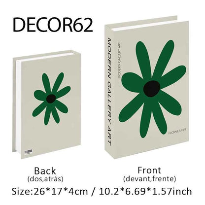 Decorative Faux Books Storage Box Coffee Table Hotel Bedroom Living Room Bookshelf Home Decor Interior Aesthetics Shooting Props