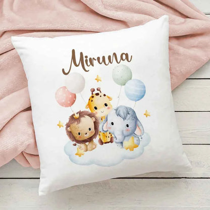 Personalized Pillow Cover Fire Custom Name Pillow Dust Case Kids Bedroom Decor Pillowcase Birthday Shower Gifts for Children