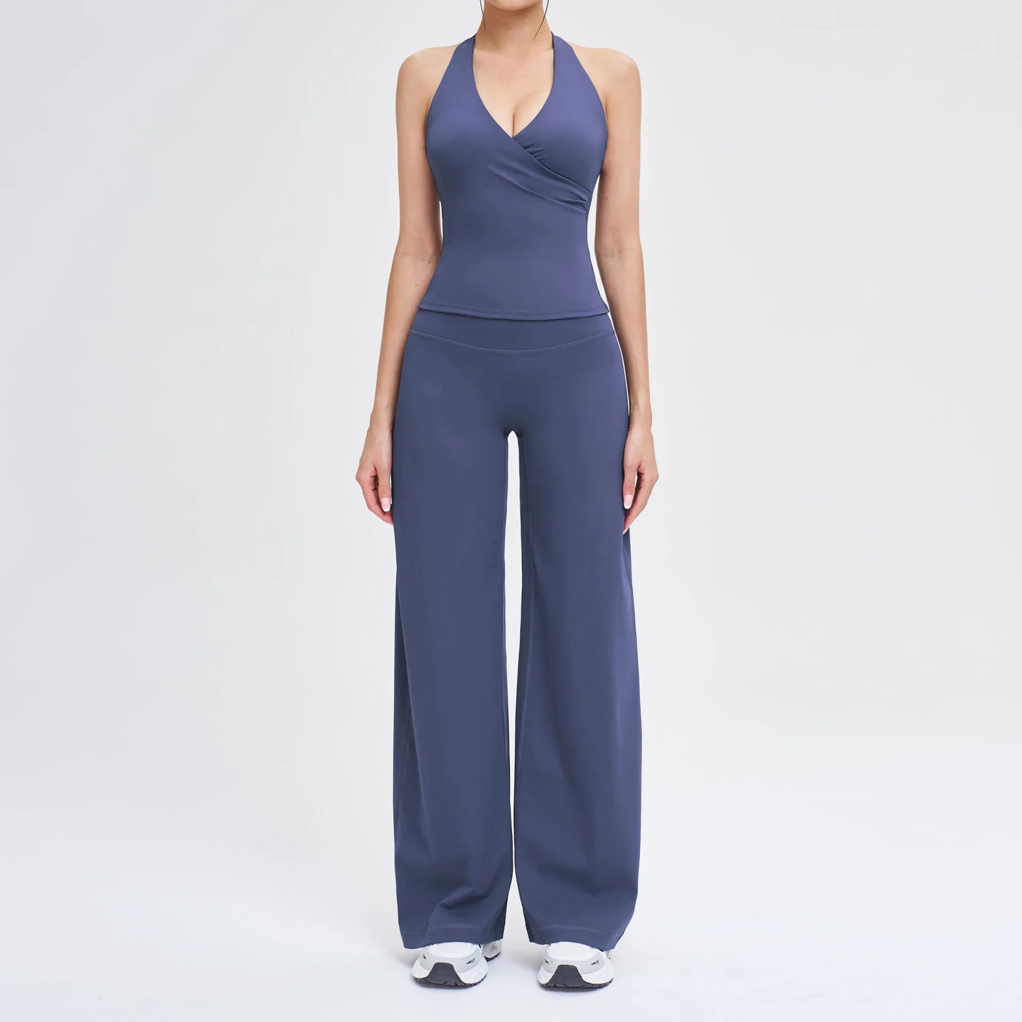 Women’s 2-Piece Yoga Tracksuit — High Waist Leggings & Sports Top
