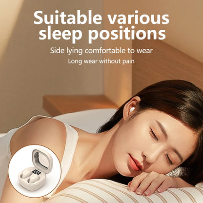 SK Mini Invisible Wireless Earbuds – Bluetooth 5.3, HiFi Bass, IPX5, 480H Standby, Sleep & Sport