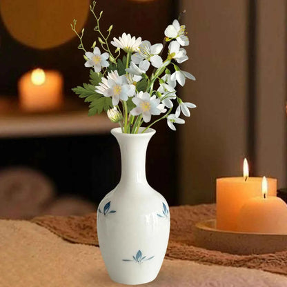 Bud Vase Ceramic Rustic Table Centerpieces Art for Office Living Room Desk