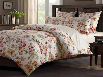 Duvet Cover Pillowcases Set,  600 TC, 100% Egyptian Cotton,  Printed and Solid Colors, US, UK Size,  Customize