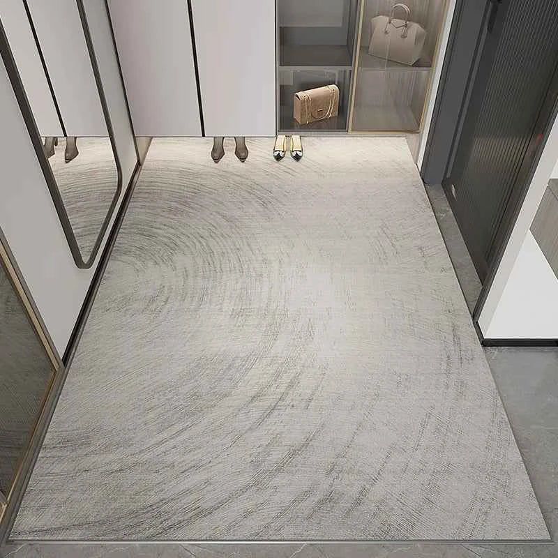 VIKAMA Modern Simple Brown Tone Entry Carpet Non-Slip Easy To Clean And Take Care Of The Entrance Living Room Bedroom Home Decor