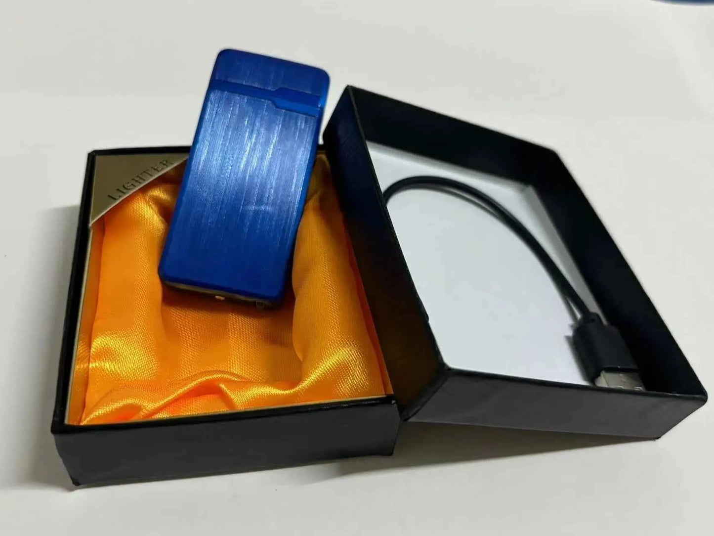 Plasma Dual ARC Touch Sensitive Lighter USB Rechargeable Windproof Flameless Lighter Gift for Men