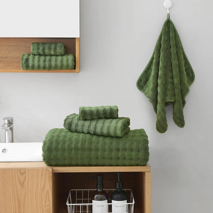 Bath Towels Set 6 Piece 40x80 Inches, 2 Extra Large Bath Sheets 2 Hand Towels 2 Washcloths