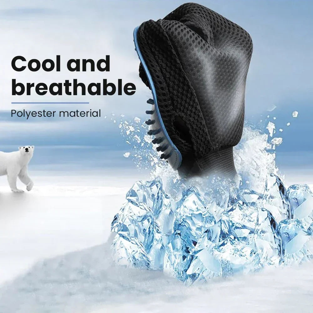 Soft-Bristle Cat Grooming Glove