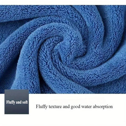 Thickened Microfiber Towel Set, 6-Pack 40x80cm