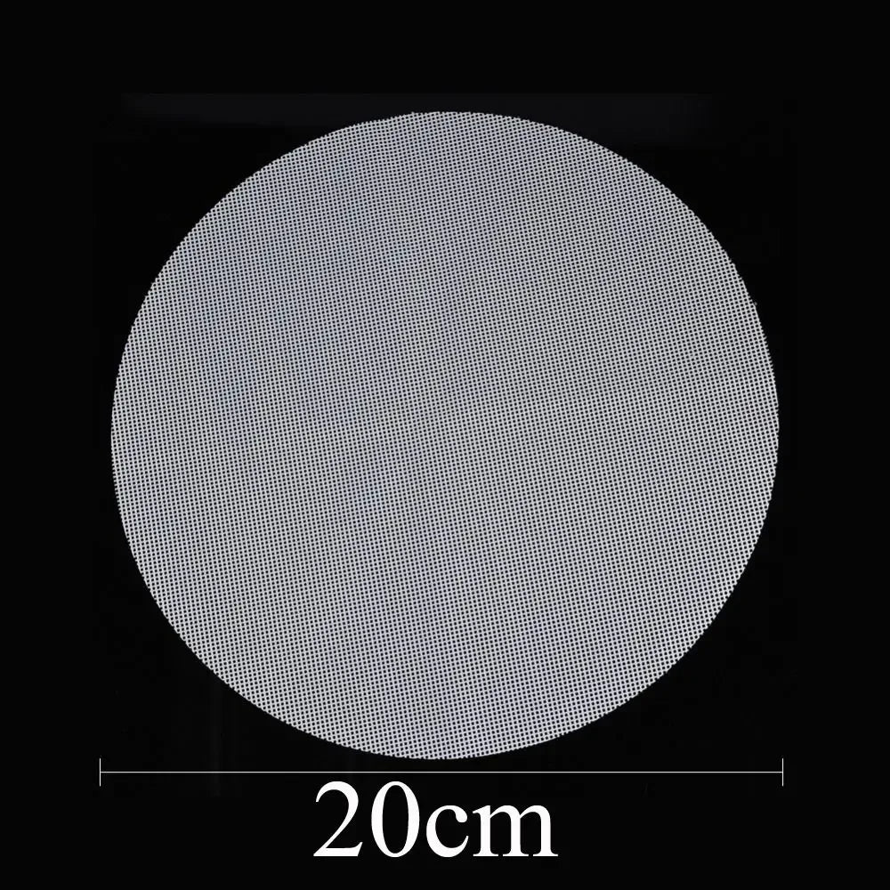 Non-Stick White Silicone Steamer Pad Dim Sum Paper Restaurant Steamers Mat Cooking Tools Kitchen Accessories