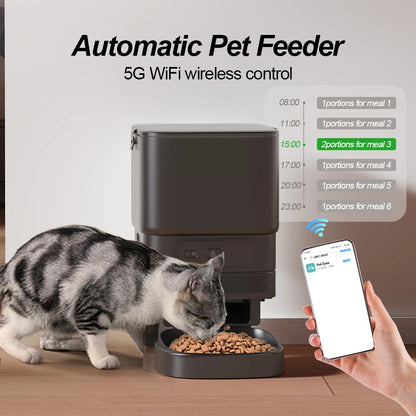 4.5L Smart Automatic Feeder, App Remote Control