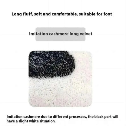 VIKAMA Everything Will Be Good Carpet Encouragement Carpet Living Room Carpet Rug For Bedroom    Bedside Floor Mat Doormat Home