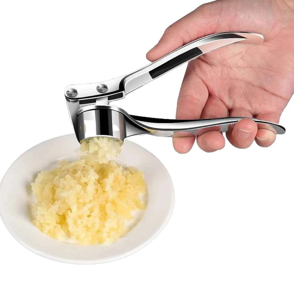 Garlic Crusher Smooth Handle High quality Garlic Peeler Easy To Clean Fruit and Vegetable Crusher An Essential Kitchen Tool