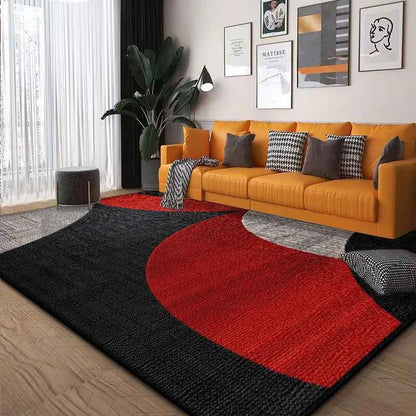 Geometry Abstract Carpets Living Room Modern Decoration Carpet Hall Sofa Side Foot Mat Room Decor Doorway Hallway Rug Washable