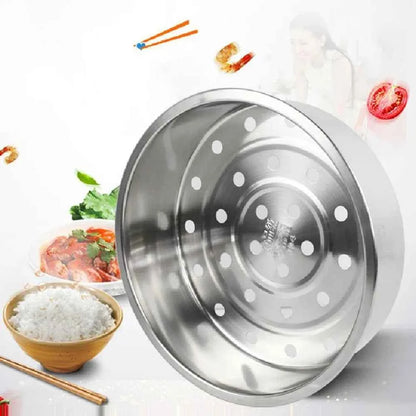 Stainless Steel Steamer Steaming Basket Thickened Household Rice Cooker Steamer Thickened Cookware Accessories