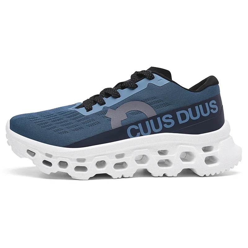 Men's Cushion Running Trainers — Shock-Absorbing EVA Sneakers