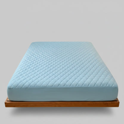 California King Waterproof Fitted Sheet | Soft Plush Noiseless Deep Pocket | Machine Washable